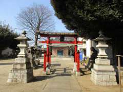 大戸氷川神社鳥居