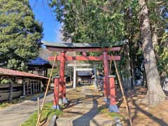 南下新井久伊豆神社鳥居