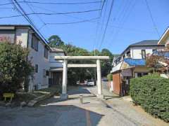 岩槻愛宕神社鳥居