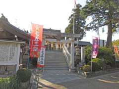 武蔵第六天神社参道