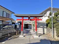 府内白山神社鳥居