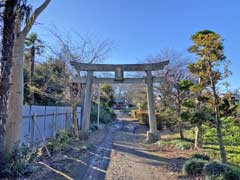 柏崎久伊豆神社鳥居