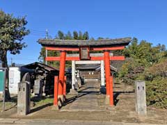 村国久伊豆神社鳥居