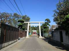 太田諏訪神社鳥居