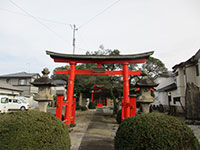 裏慈恩寺子之神社参道