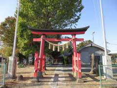 末田鷲神社鳥居