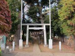 土呂神明社鳥居