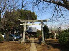 代山八幡社鳥居