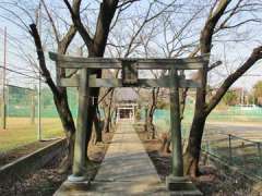 代山厳島神社鳥居