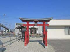 玄蕃新田木傘神社鳥居