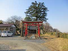 上野田天神社鳥居