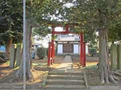 間宮氷川神社鳥居