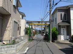 氷川女體神社参道