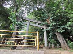 太田窪氷川神社鳥居