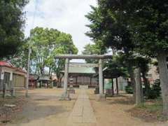 根岸神明社鳥居