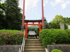 深作氷川神社鳥居