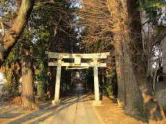 風渡野天神社鳥居