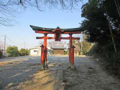 膝子八幡神社鳥居