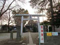 小深作神明神社鳥居