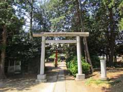 丸ヶ崎氷川神社鳥居