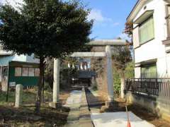 御蔵神明神社鳥居