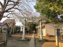 東宮下八幡神社鳥居