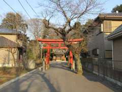 東宮下氷川神社鳥居