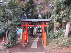 猿花稲荷神社鳥居