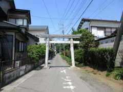 蓮沼菅原神社鳥居