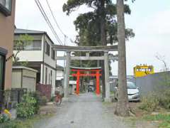 高木氷川神社鳥居