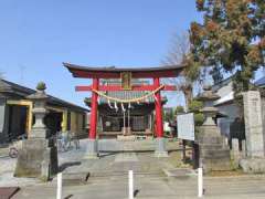 土屋氷川神社鳥居