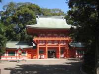 氷川神社神門