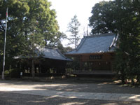 氷川神社額殿