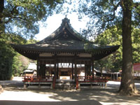 氷川神社舞殿