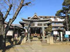 櫛引氷川神社鳥居