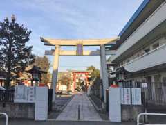 田島御嶽神社鳥居