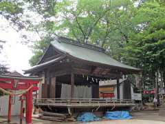 西堀氷川神社神楽殿