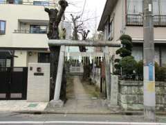 岸町第六天神社鳥居