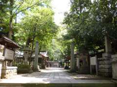 調神社参道