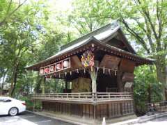 調神社神楽殿