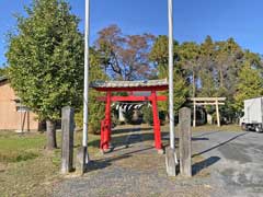 赤尾白山神社鳥居