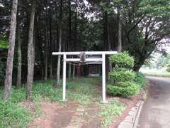 青木白髭神社鳥居