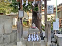 坂戸神社重軽石