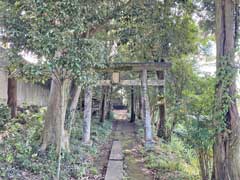 鶴明神社鳥居