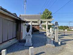 中里大宮神社鳥居