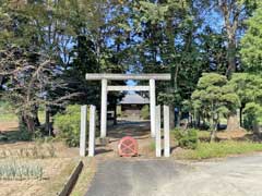 北浅羽八幡神社鳥居