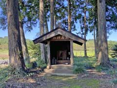 北浅羽八幡神社境内社三峯神社