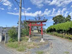 北峰稲荷神社鳥居