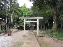 中小坂神明神社鳥居