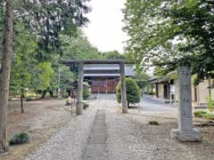 関間神明神社鳥居